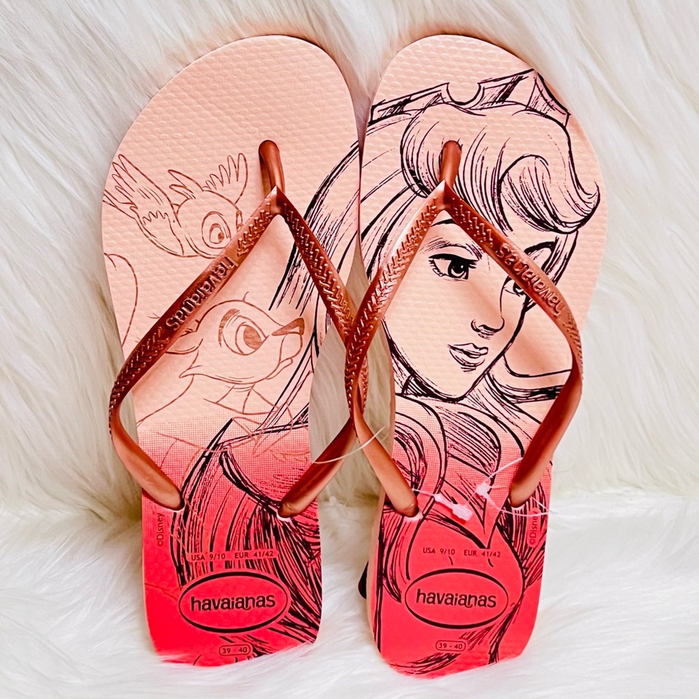 Disney Sleeping Beauty Flip Flops
